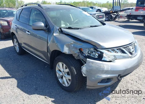 2013 Nissan Murano Sl z USA, uszkodzony, nr VIN JN8AZ1MW0DW319839